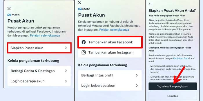 Cara Menghubungkan Instagram ke Facebook