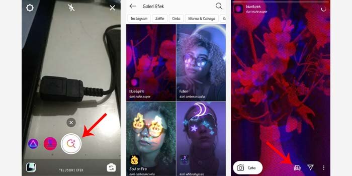Cara Mencari Filter Instagram Story